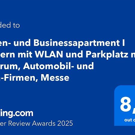 Ferien- Und Businessapartment I Modern Mit Wlan Und Parkplatz Nahe Zentrum, Automobil- Und Tech-Firmen, Messe Renningen Buitenkant foto